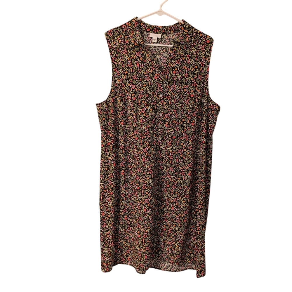 SOLD- J. Jill Sleeveless Lightweight Party, Work, Travel Dress, XL